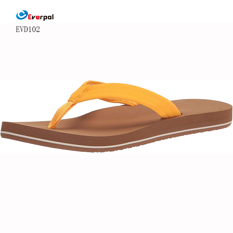 Comfort Padded Faux Summer Flat Flip Flops